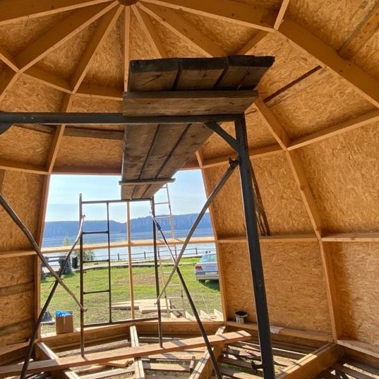 KOMBODOM® dome houses, model D6 KOMBODOM® dome houses, model D6